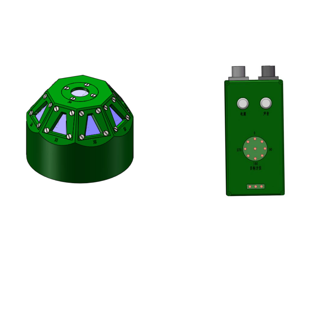 Laserowy system ostrzegawczy